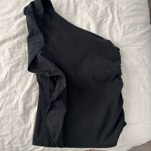 Anthropologie one shoulder top